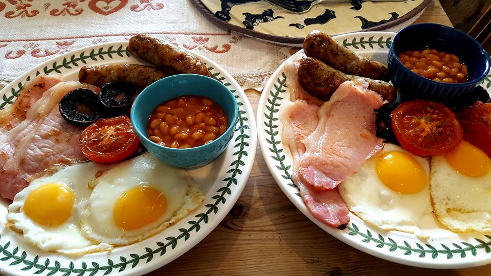 The best full English you'll get at a bed and breakfast